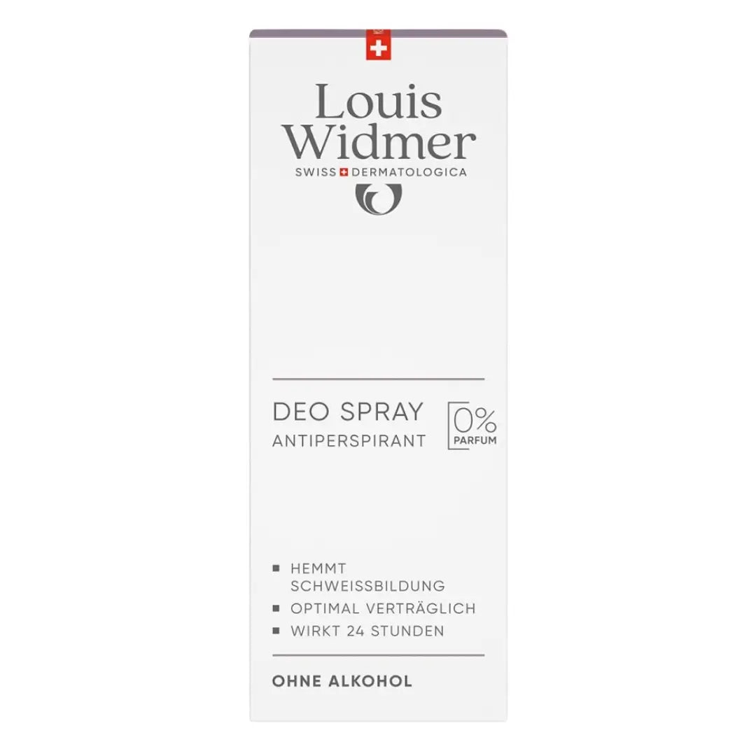 Louis Widmer Deo Spray Antiperspirant Unscented 75 ml
