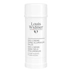Louis Widmer deodorant cream lightly perfumed stick on a white background