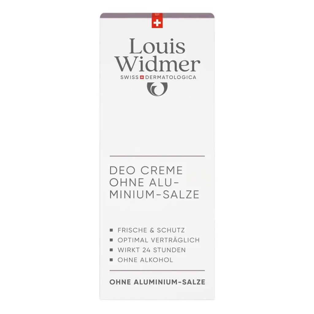 Louis Widmer deodorant cream without aluminium salts