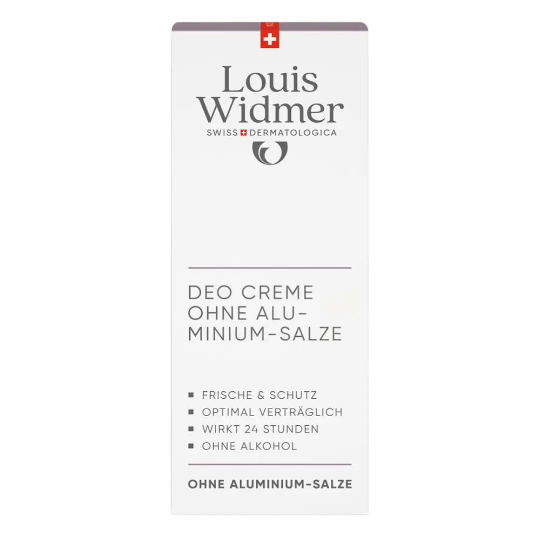 Louis Widmer deodorant cream without aluminium salts