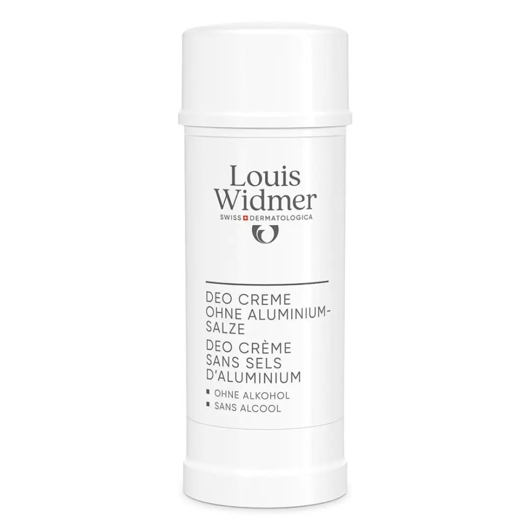 Louis Widmer Deodorant Cream aluminium zouten gratis ongeparfumeerd 40 ml