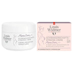 Louis Widmer Mama Derm pregnancy stretch mark cream jar and packaging on a white background