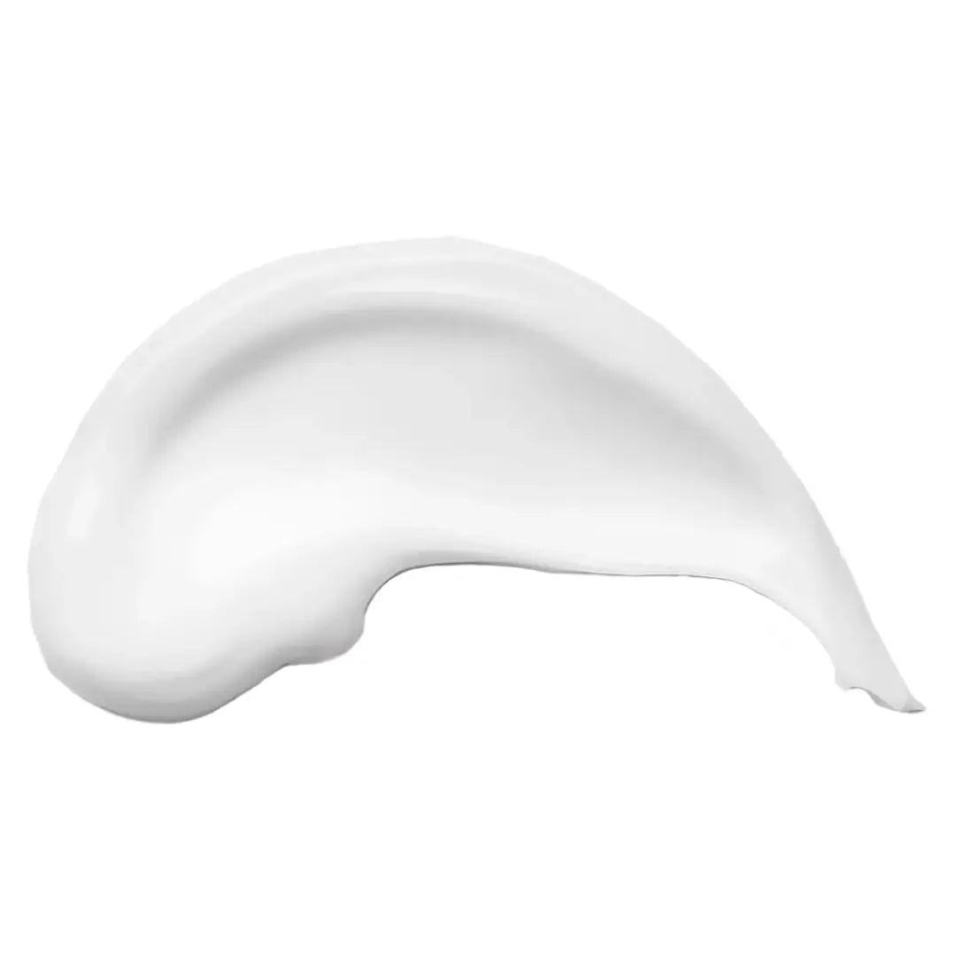 A dash of cream, illustrating the texture of the product