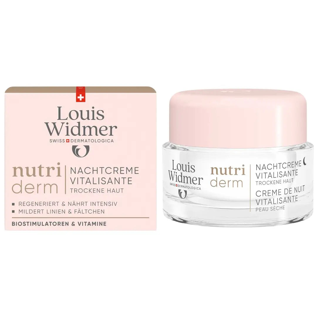 Louis Widmer Cream Vitalization levemente perfumado 50 ml