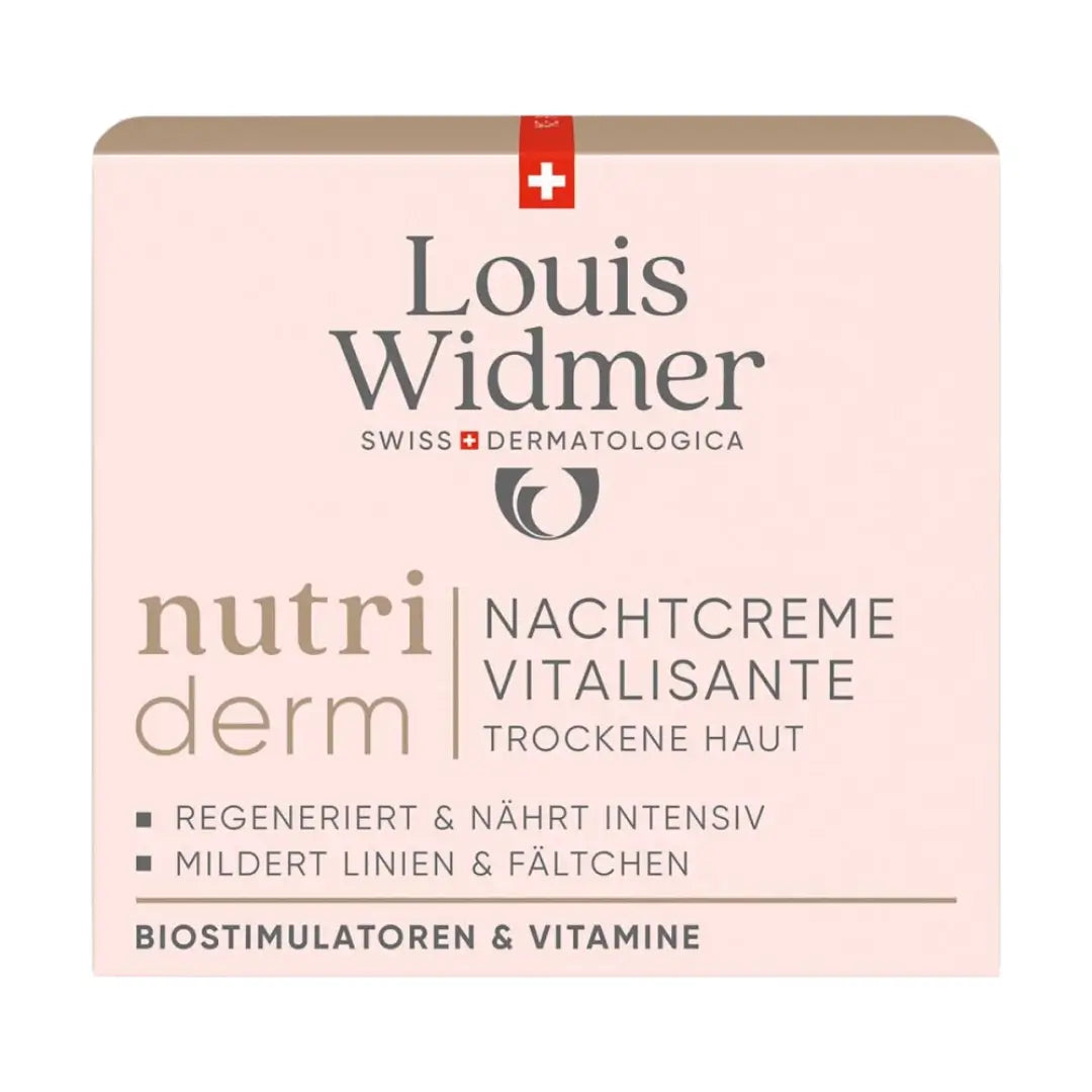 Louis Widmer Cream Vitalization levemente perfumado 50 ml