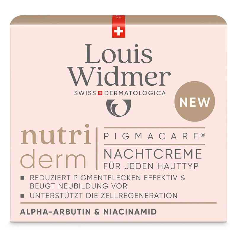Louis Widmer Nutriderm Pigmacare Night Cream – 50 ml (Fragranced Version)