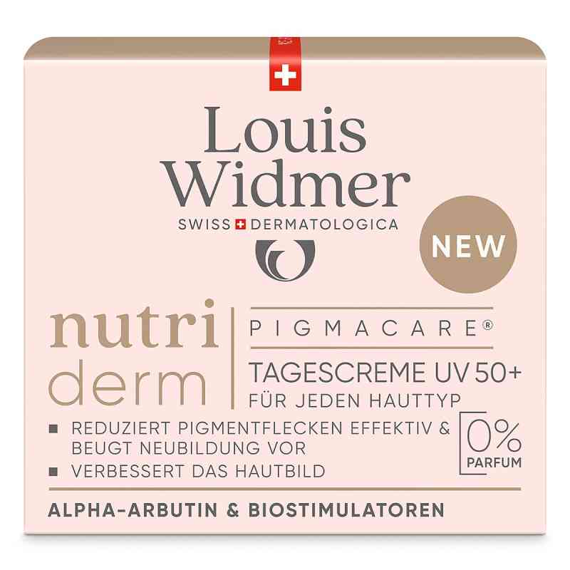 Louis Widmer Nutriderm Pigmacare Day Cream UV 50+ (Fragrance-Free) – 50 ml