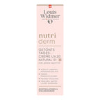 Louis Widmer nutriderm tinted day cream scented packaging on a white background