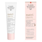 Louis Widmer Nutri Derm cream packaging on a white background
