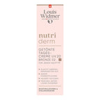 Louis Widmer nutriderm skincare product packaging on a white background