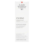 Louis Widmer reme derm body cream packaging on a white background