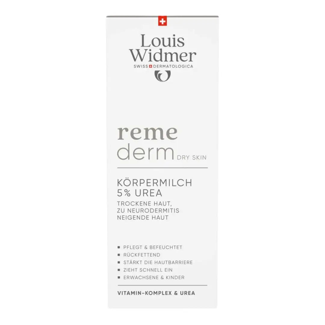 <tc>Louis Widmer</tc> Remederm Body Milk 5% Urea Lätt Parfymerad 200 ml