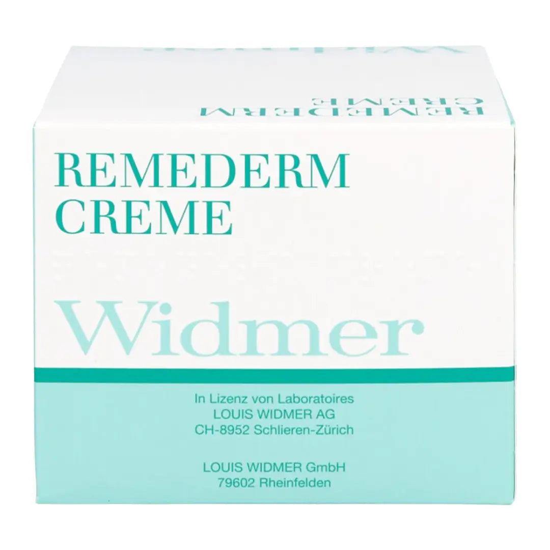 Carton box packagin of Louis Widmer Remederm Cream