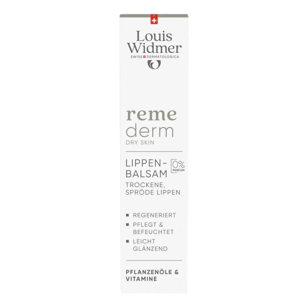 Louis Widmer Remederm lūpų balzamas be kvepalų 15 ml