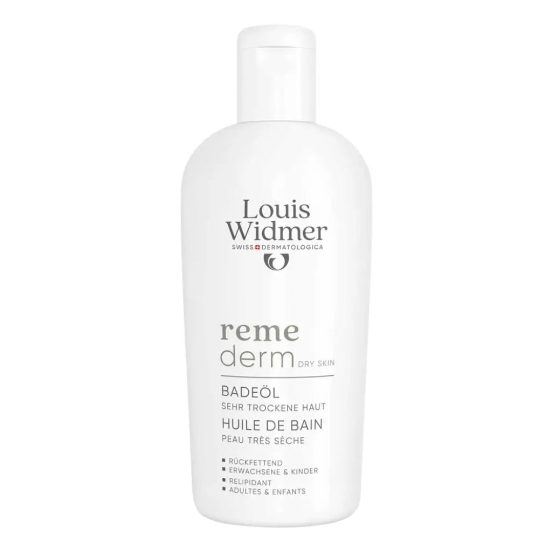 Louis Widmer Remederm Oil Bath - Lightly Scented 250 ml