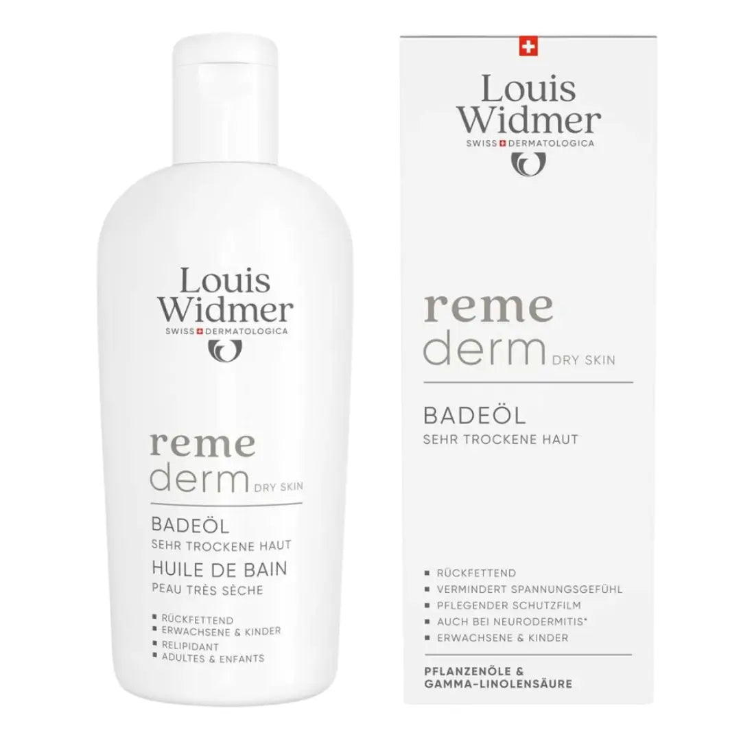 Louis Widmer Remederm Oil Bath - Lightly Scented 250 ml