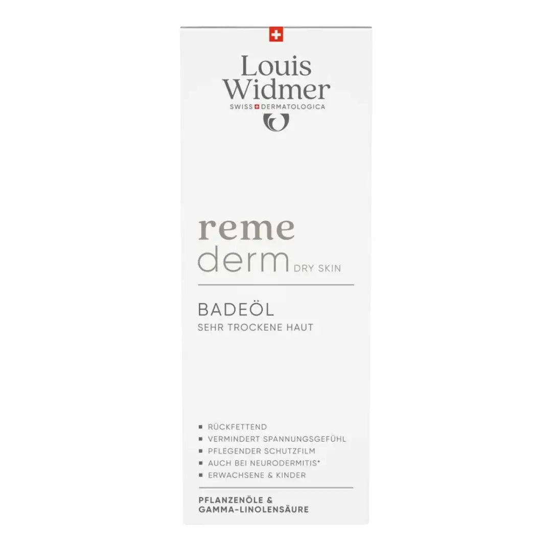 Louis Widmer Remederm Oil Bath - Lightly Scented 250 ml