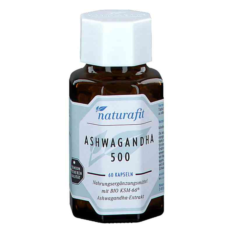 Naturafit Ashwagandha 500 mg Capsules 60 capsules