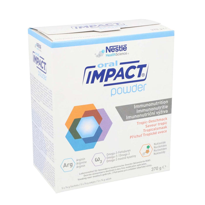 Nestle Oral Impact Powder 5x74g - Tropic