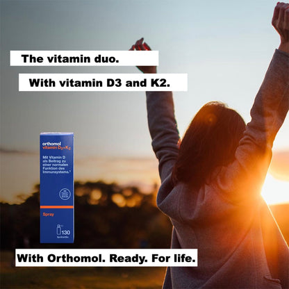 The vitamin duo with vitamin d3 and k2