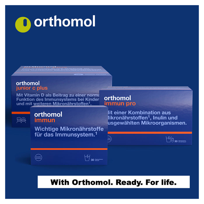 With Orthomol - ready for life.