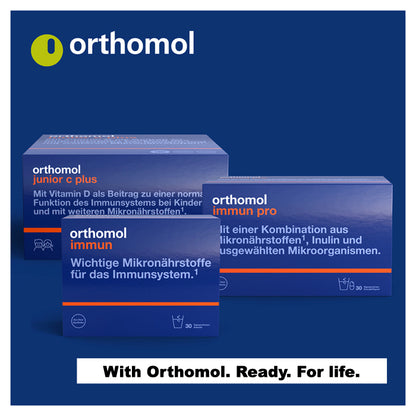 With Orthomol - ready for life.