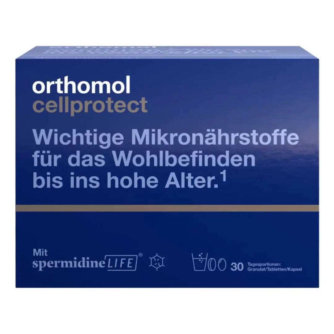 Orthomol Cellprotect with spermidine Life granulate/tablets/capsules 30 daily portions