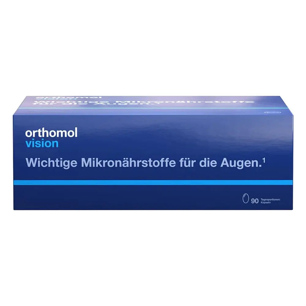 Orthomol Vision - eye health supplement - 90 capsules package