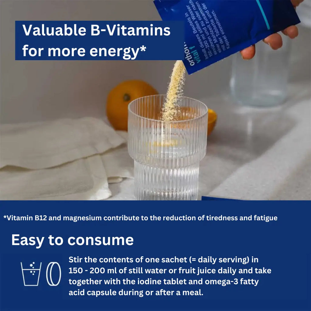 <tc>Orthomol</tc> Vital F Gránulos/Tab/Cápsula Pomelo - para Mujeres - 30 días