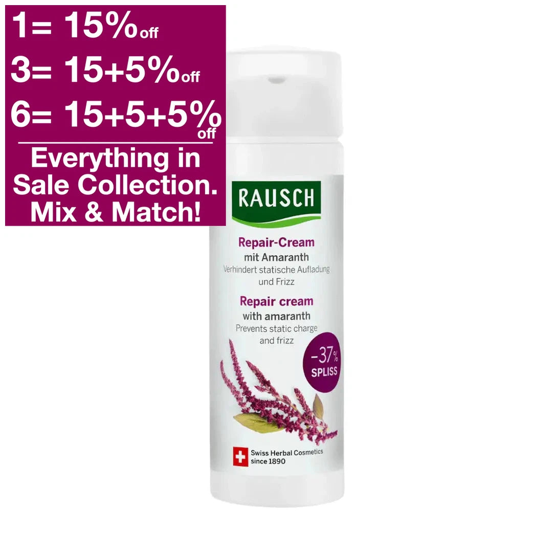 New design of Rausch Amaranth Spliss Repair Cream 50 ml