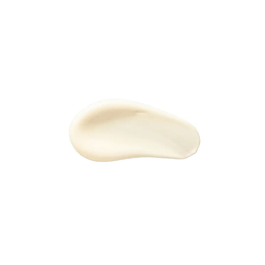 Beige cream swatch on a white background