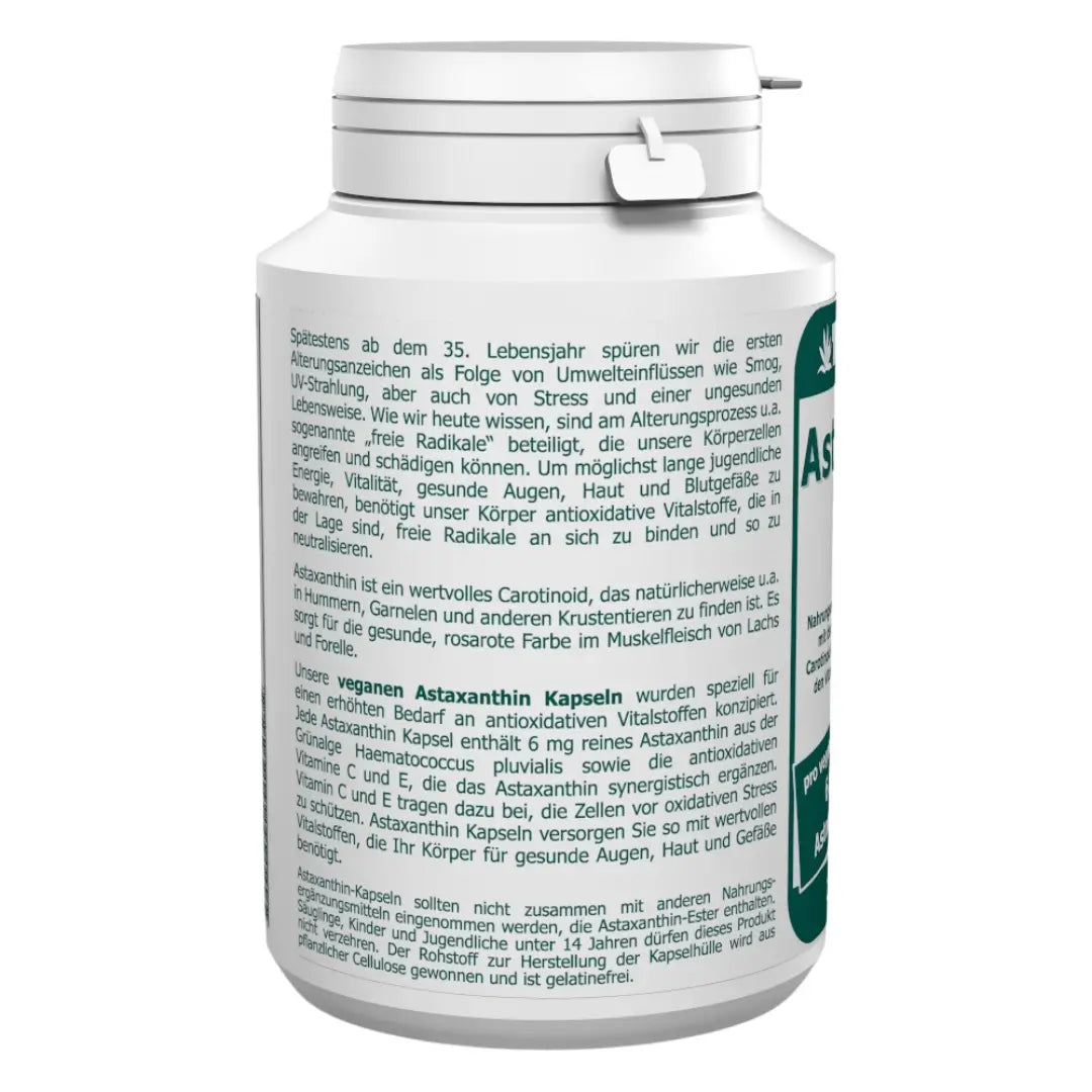 The Nutri Store Astaxanthin 6 mg Vegan Capsules 120 pcs