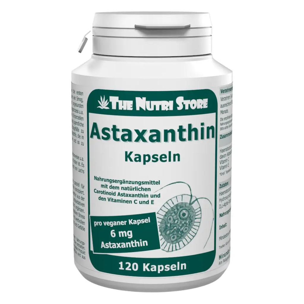 The Nutri Store Astaxanthin 6 mg Vegan Capsules 120 pcs