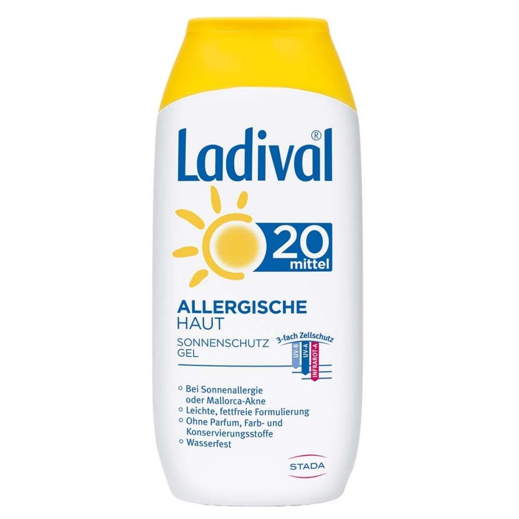 Gel de piele alergică ladiv SPF 20 200 ml