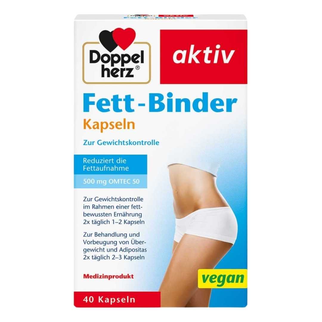 כמוסות קלסר שומן של <tc>doppelherz</tc> 40 כובע
