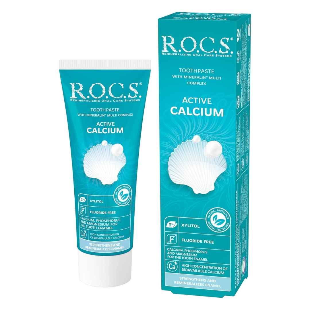 R.O.C.S. アクティブカルシウム歯磨き粉 | オーラルケア | VicNic.com
