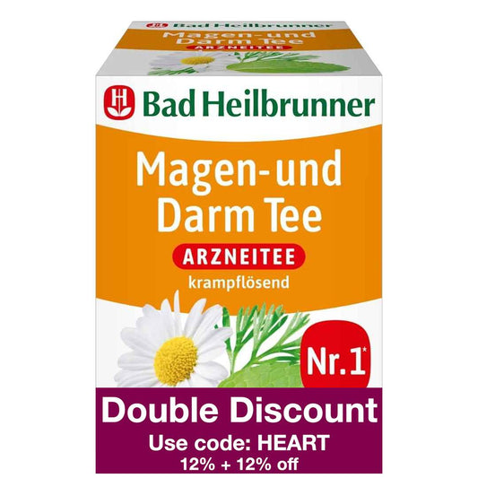 Bad Heilbrunner® Stomach and Intestinal Tea  8 Filter Bags