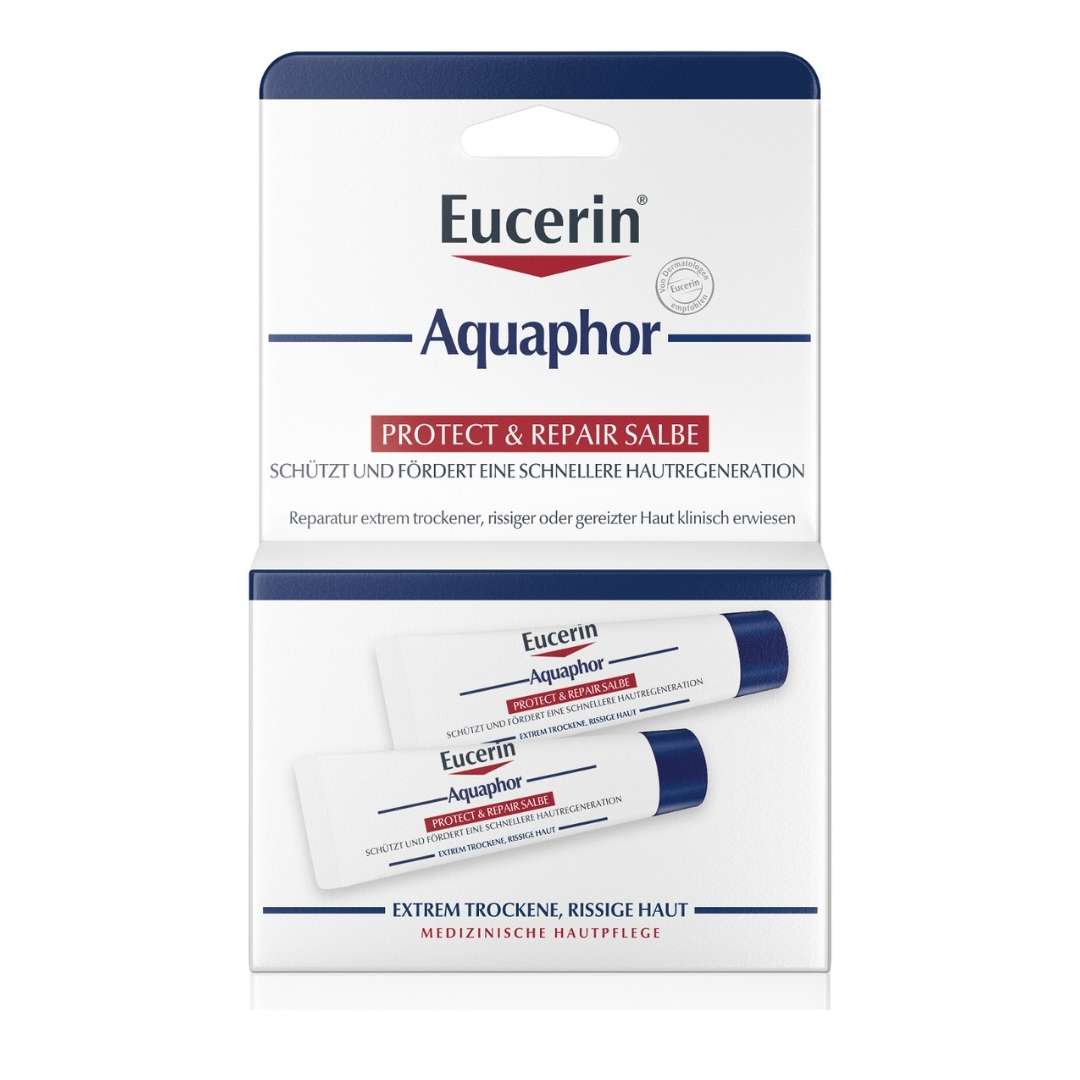 <tc>Eucerin</tc> Aquaphor Protect &amp; Repair Salve (2x10 ml)