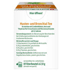 バッドハイルブランナー咳＆気管支ティー8ティーバッグ