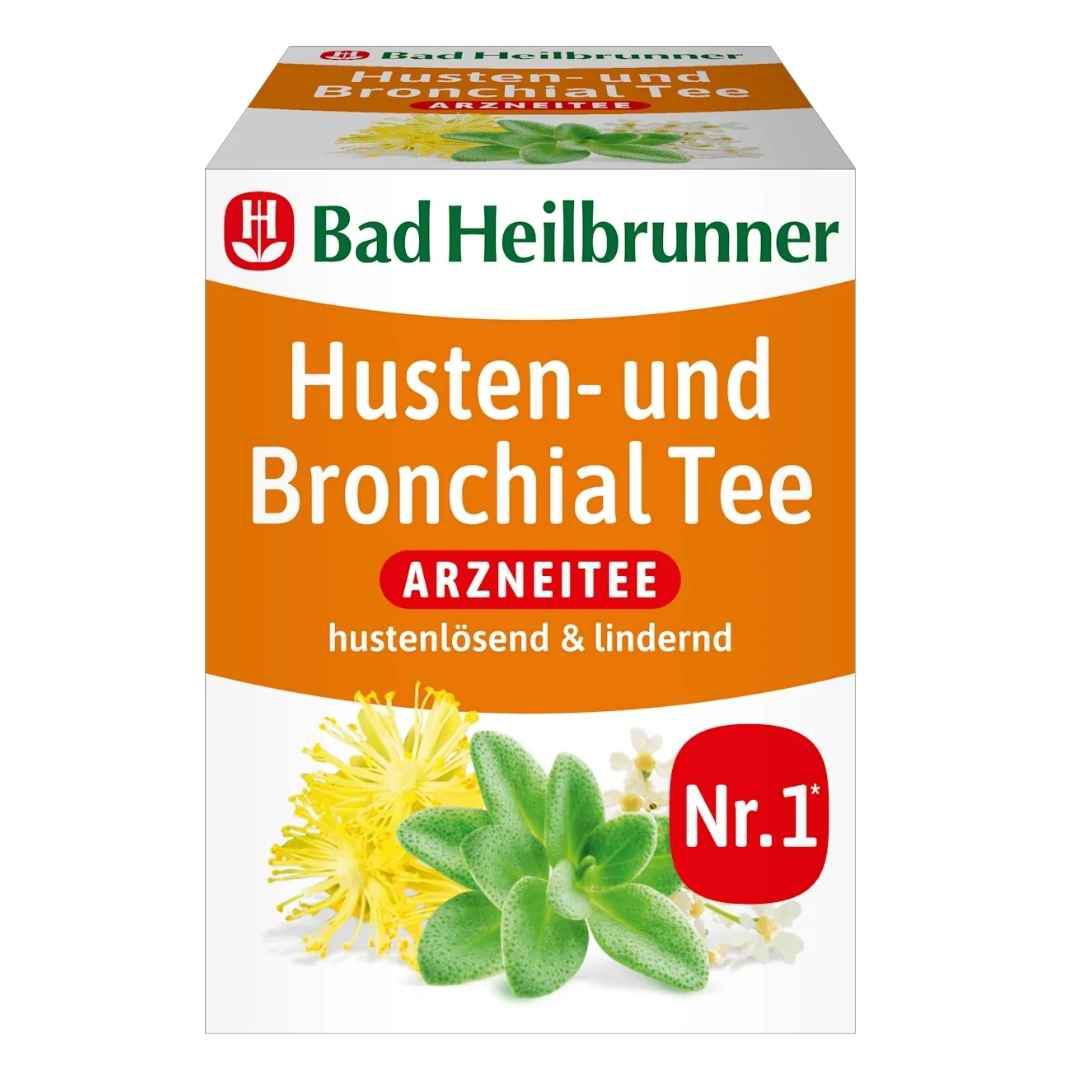 バッドハイルブランナー咳＆気管支ティー8ティーバッグ