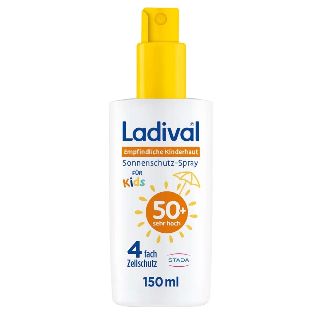 女性敏感な子供の皮膚スプレーSPF 50+ 150 mL