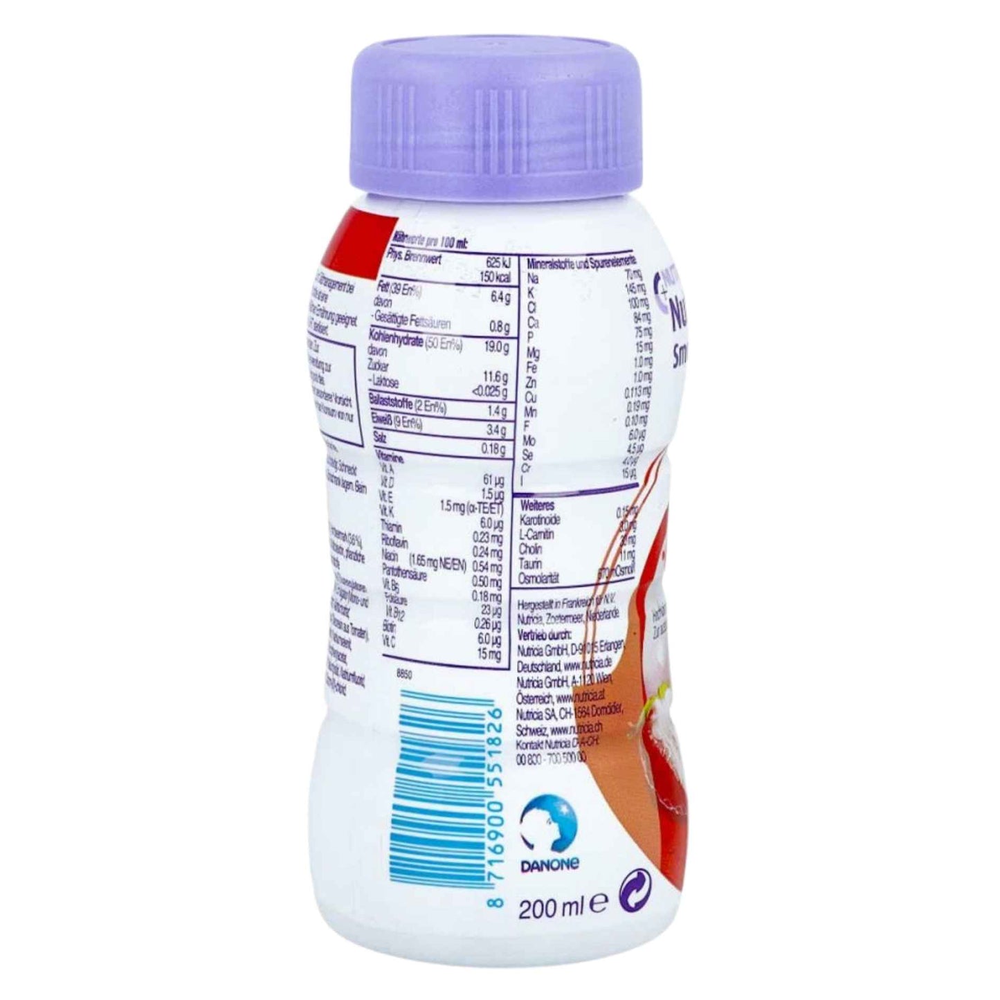 Nutrini Drink Smoothie Red Fruits 200 ml