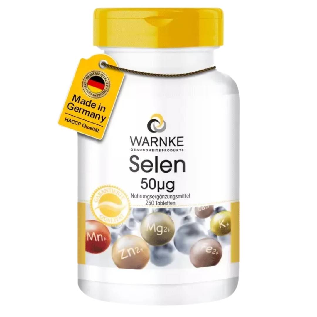 Warnke Selenium 50 mg καρτέλα 250 τεμ.