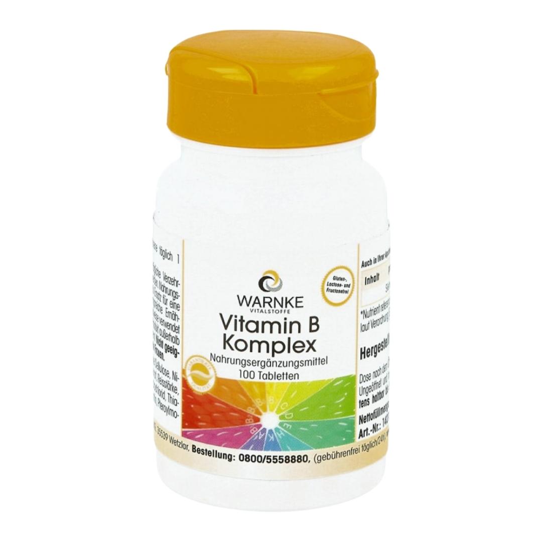Buy at vicnic.com the Warnke Vitamin B Complex Tablets 100 pcs