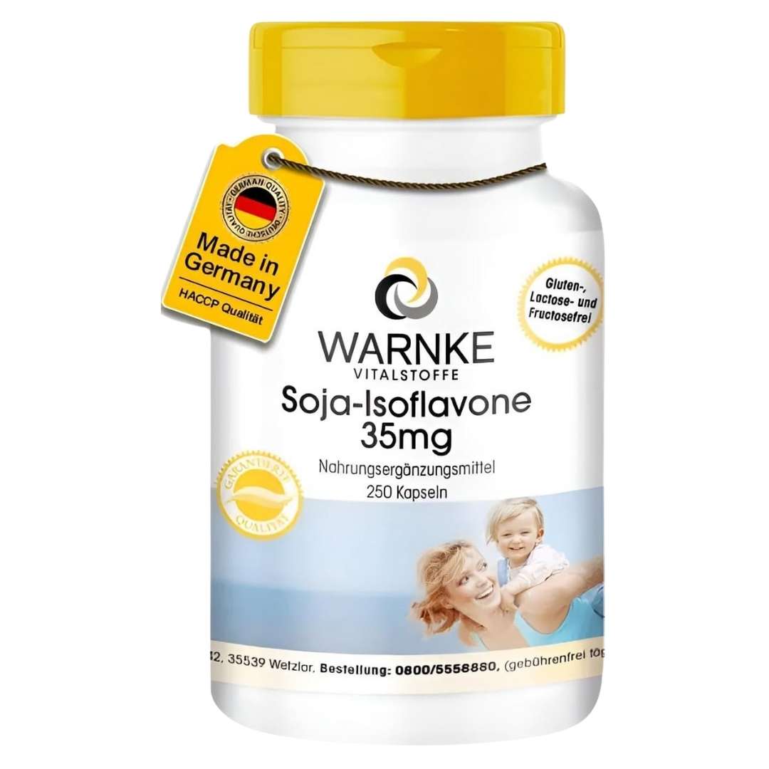 Warnke Soy Isoflavones 35 mg Capsules 250 cap