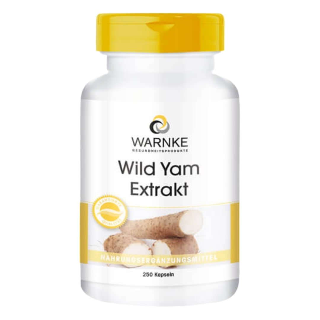 Warnke Wild Yam Extract Capsules 250 stk