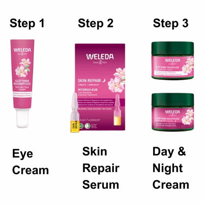 Strengthens the skin's defences: the Age Protect Complex, which combines organic wild rose oil and organic white tea, protects the skin from premature, environmentally related skin ageing. The vegan eye care cream regenerates the skin barrier and ensures visibly smoother skin