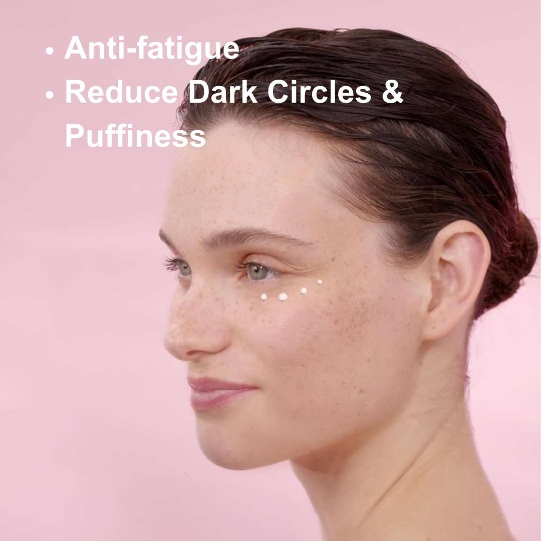 Reduces eye circles: the unscented eye care reduces first wrinkles and reduces swelling. The anti-fatigue formula with revitalising caffeine lets the skin shine for a visibly smoother eye area