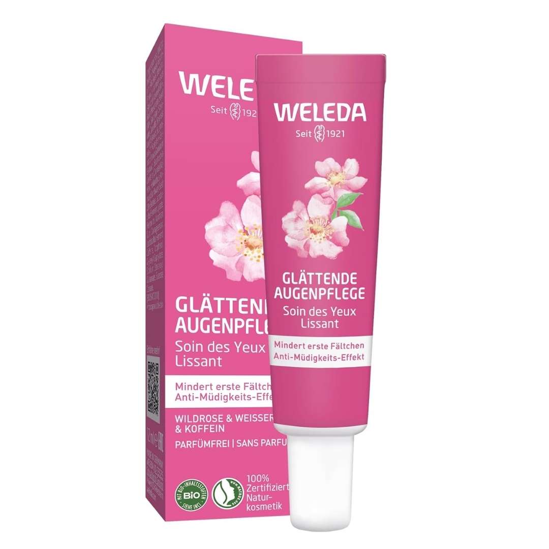 Weleda Smoothing Eye Care Wild Rose & White Tea 12 ml, shop at VicNic.com