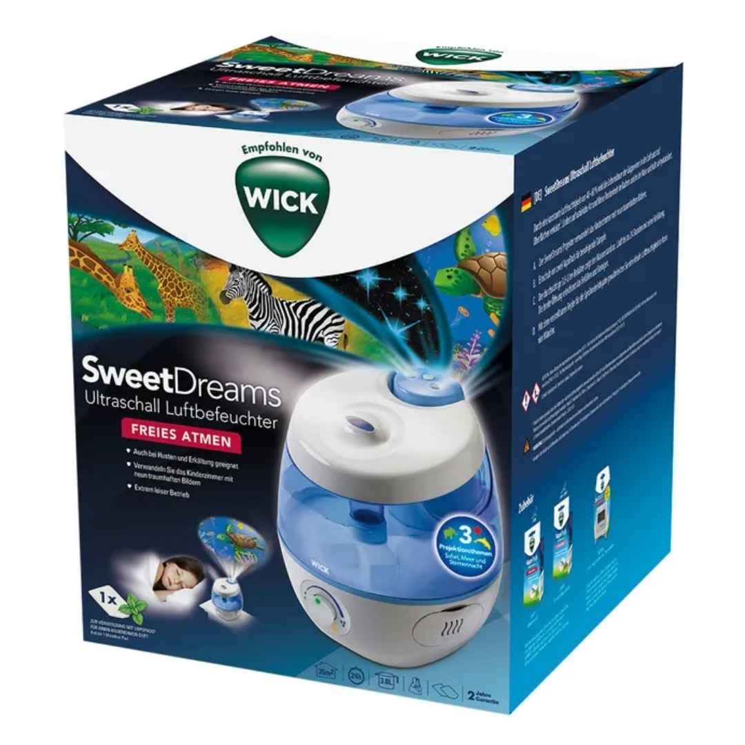 Wick SweetDreams Cold Air Humidifier with Light Projection 1 pcs